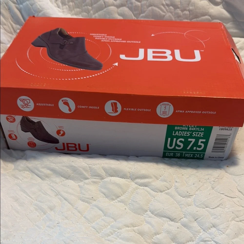 JBU Brown Kyley Ankle Boots